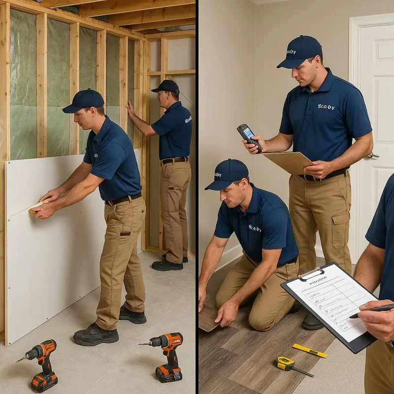 Repairs and Reconstruction process in Oaklyn, NJ